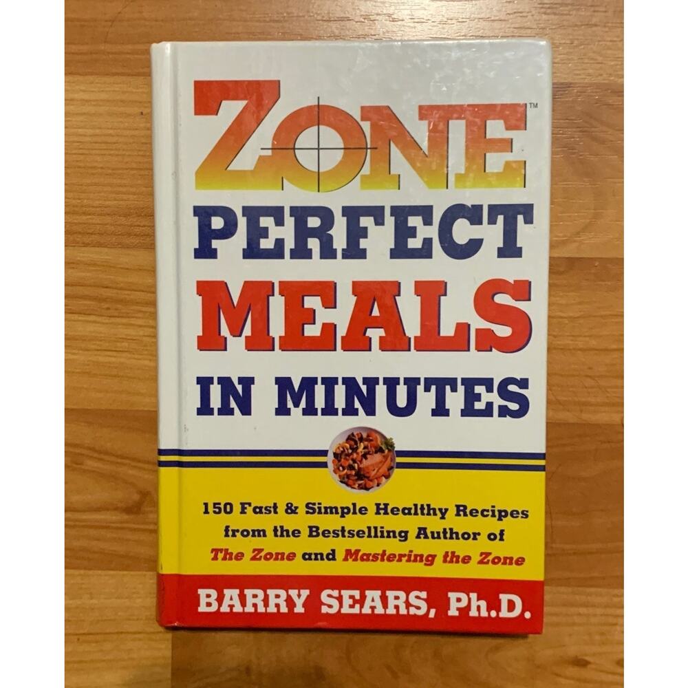 Zone perfect meals book